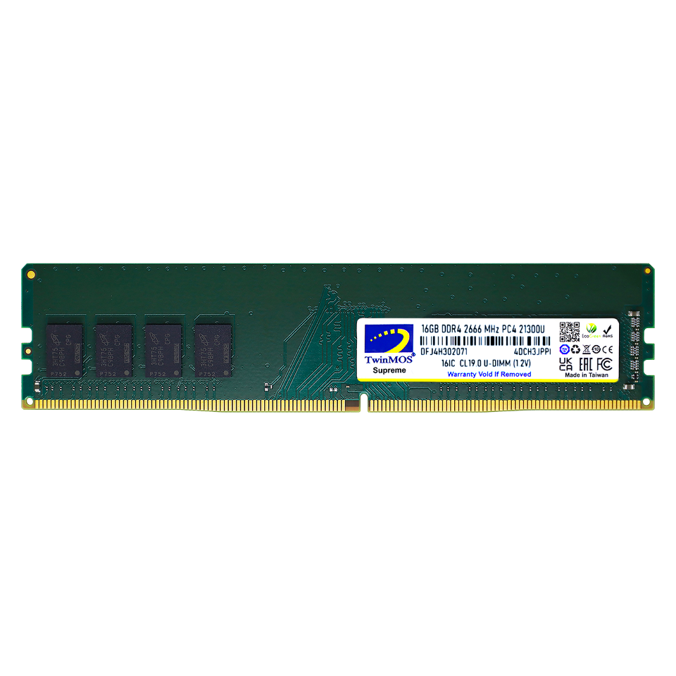 Twinmos MDD416GB2666DWO 16 GB DDR4 2666Mhz CL19 Bilgisayar Bellek