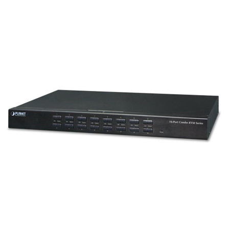 Planet PL-IKVM-210-16M 16 Port VGA Combo IP KVM Switch