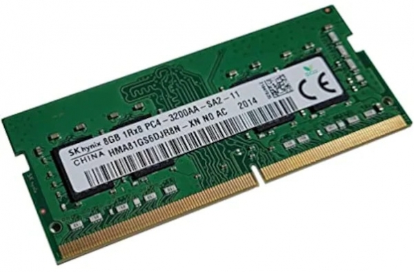 Hynex HMA81GS6DJR8N 8 GB DDR4 3200Mhz CL19 Notebook Bellek
