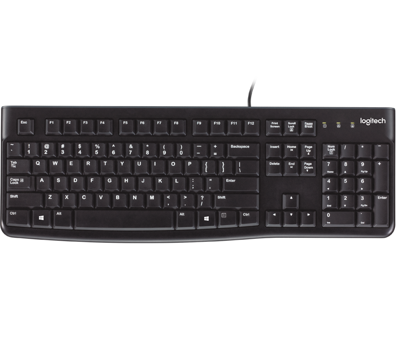 Logitech 920-002505 K120 Q TR USB Kablolu Siyah Klavye