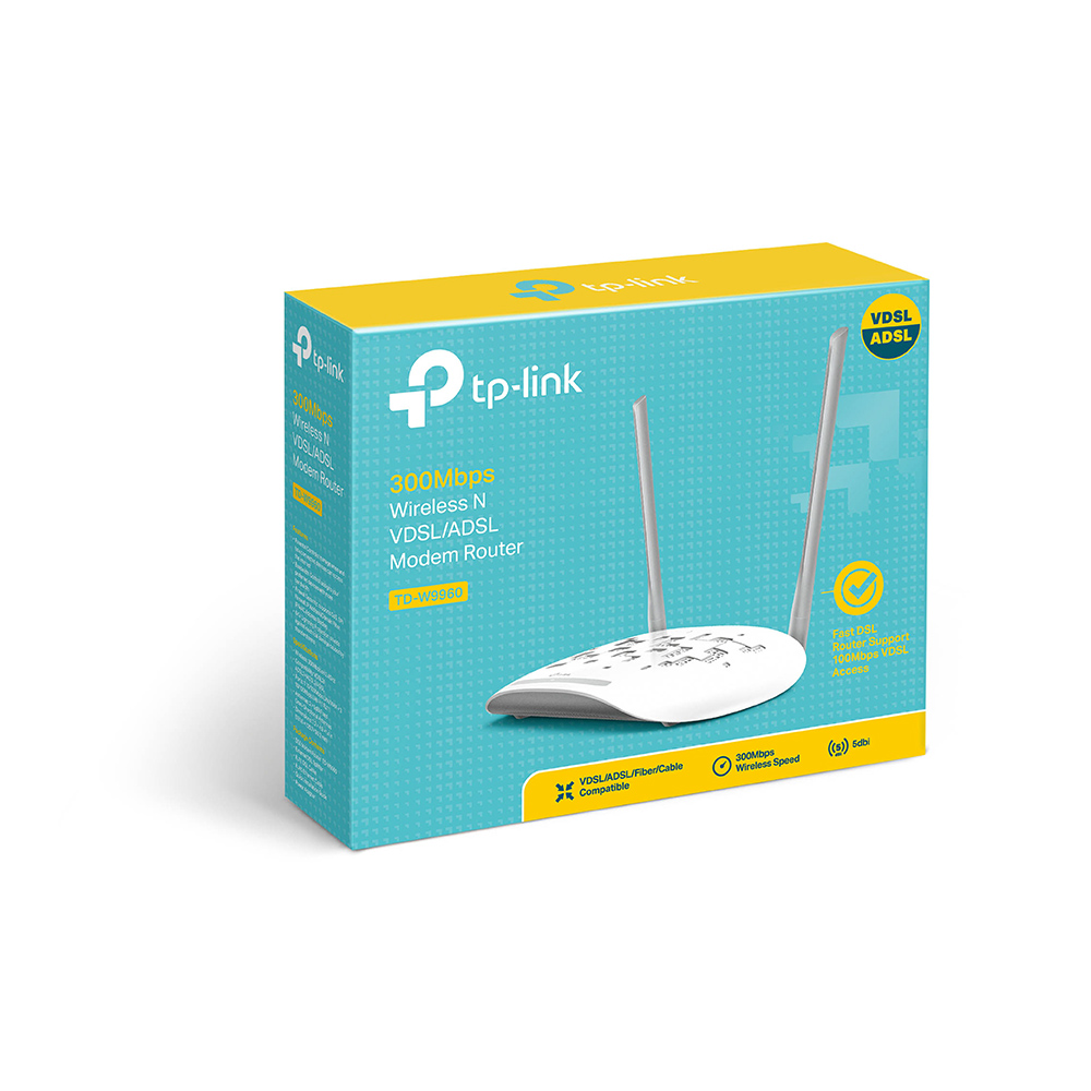 Tp-Link TD-W9960 4 Port 2.4 Ghz ADSL - VDSL Kablosuz Modem