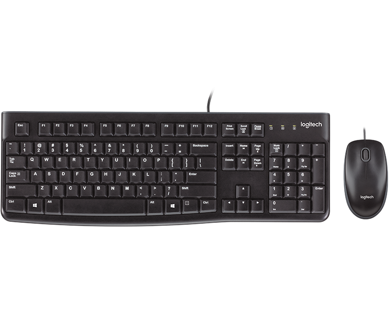 Logitech 920-002560 Mk120 Q TR Mm Siyah Klavye Mouse Set