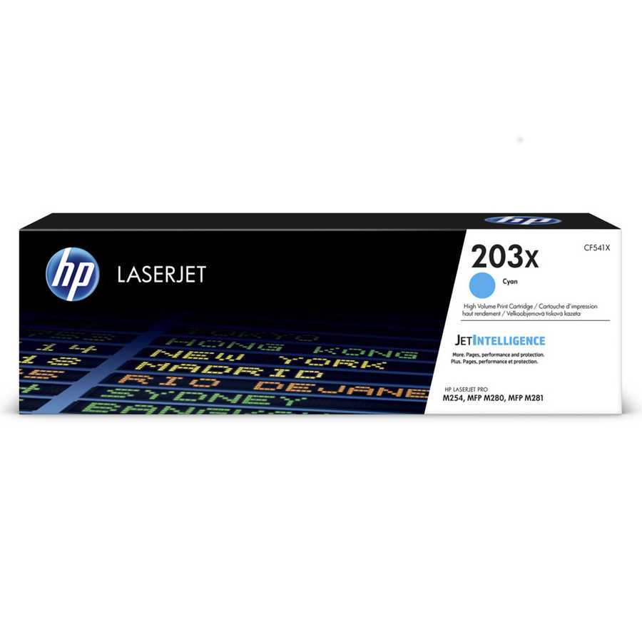 Hp CF541X 203X 2.500 Sayfalık Yüksek Kapasiteli Cam Göbeği Orjinal Laser Toner
