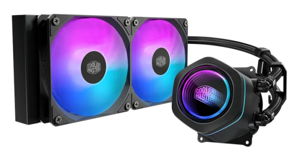 Cooler Master MLX-D24M-A18PA-R1 Liquid Nex ML240 2x12cm ARGB Fanlı AM5-1851 Siyah Uyumlu sıvı Soğutma