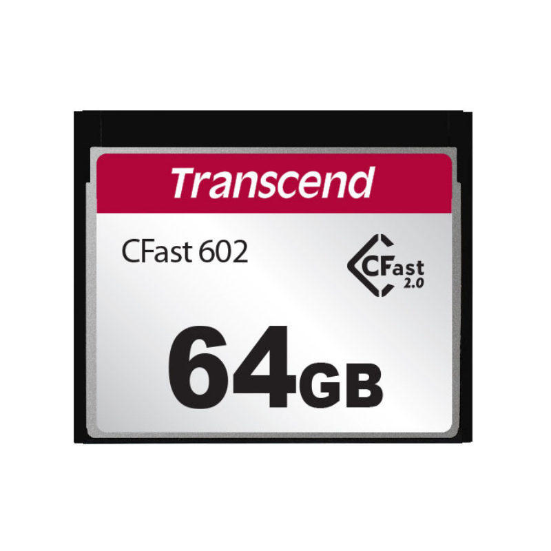 Transcend TS64GCFX602 64 GB CFX602 CFast 2.0 Flash Hafıza Kartı