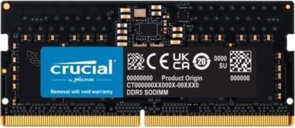 Crucial CB16GS4800E 16 GB DDR5 4800MHz CL40 Notebook Bellek