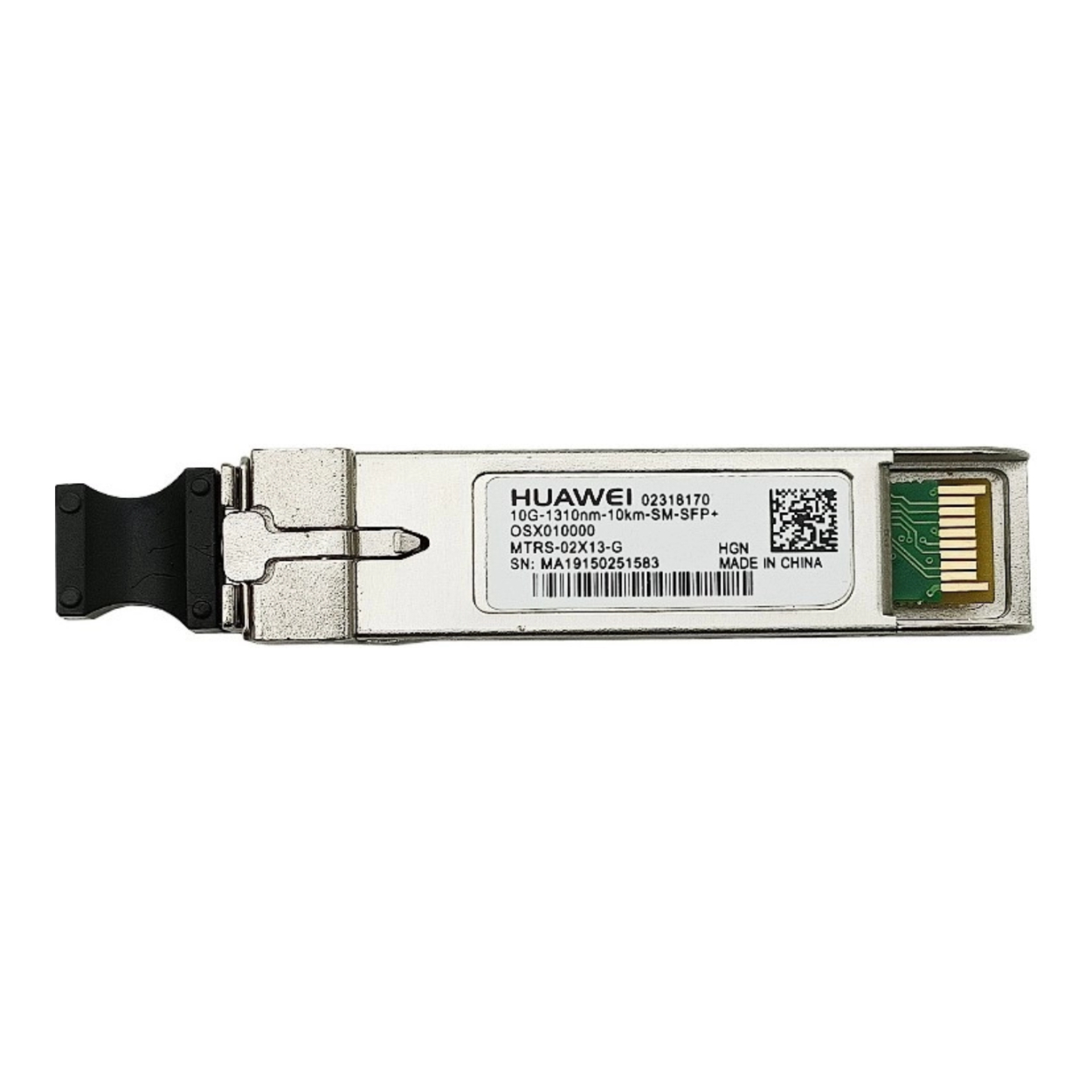Huawei OSX010000 10 KM LC 1310nm 10G Single Mode SFp Modül