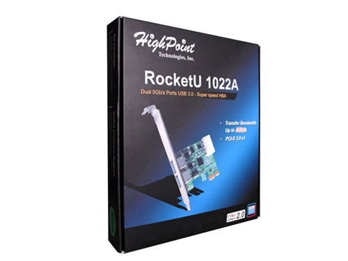 Highpoint RU1022A Usb 3.0 Pcı X 2.0 X 1 Kontrol Kartı