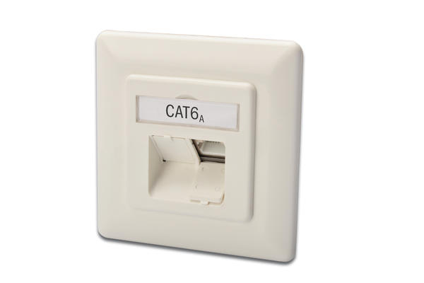 Digitus DN-9008-1 2xRJ45 CAT6A Zırhlı Sıva Üstü Priz