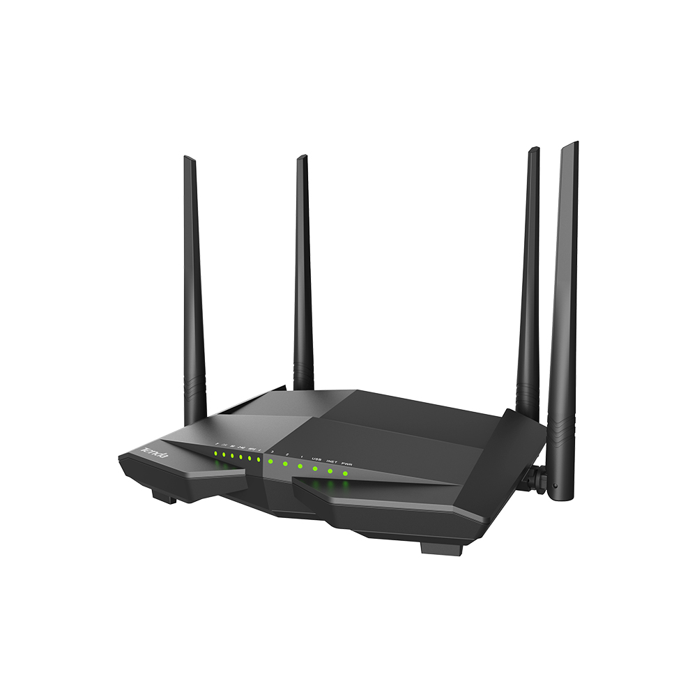 Tenda V12 AC1200 3 Port Lan 4 Antenli ADSL-VDSL Kablosuz Modem