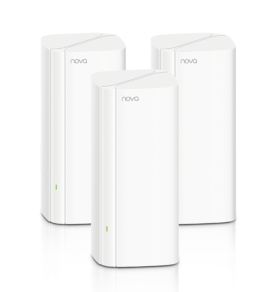 Tenda MX12 3 lü Paket 1 Port Gigabit LAN AX3000 Dual Bant Mesh Sistemi