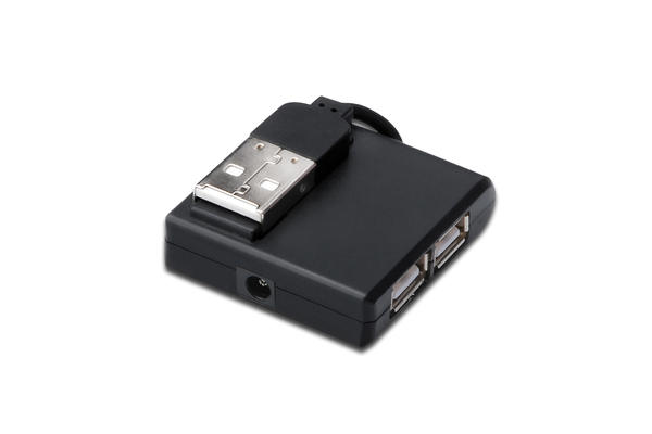 Digitus DA-70217 USB 2.0 to 4 Port USB 2.0 Plastik USB 2.0 Çoklayıcı Hub