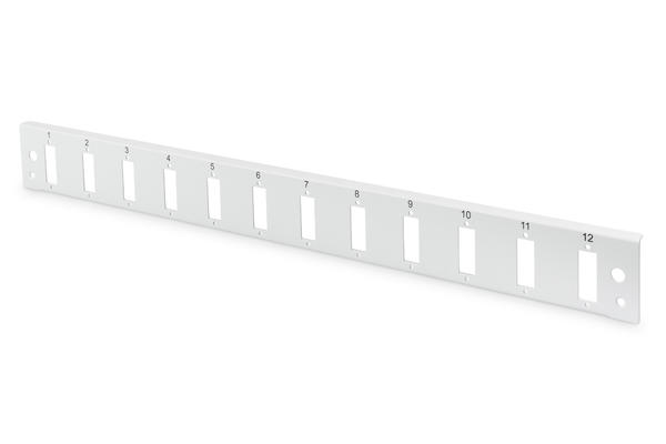Digitus DN-96201-QL 12 Port SC Duplex Sürgülü Gri Önpanel Sürgülü Patch Panel