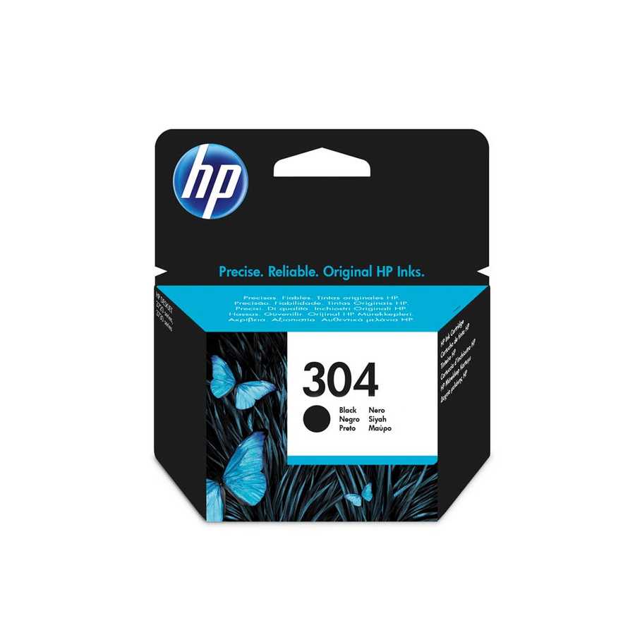 Hp N9K06AE 304 120 Sayfalık Siyah Orijinal Inkjet Kartuş