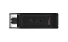Kingston DT70/128GB 128 GB DataTraveler 70 USB 3.2 Gen1 Type C Flash Bellek