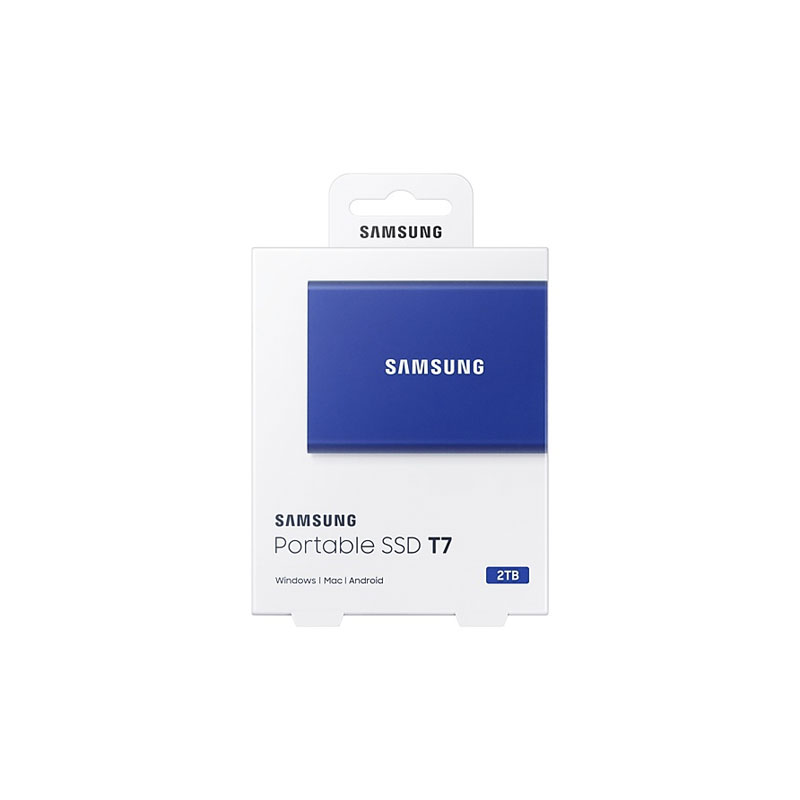 Samsung MU-PC2T0H/WW 2 TB T7 USB mini Mavi Taşınabilir SSD Hardisk