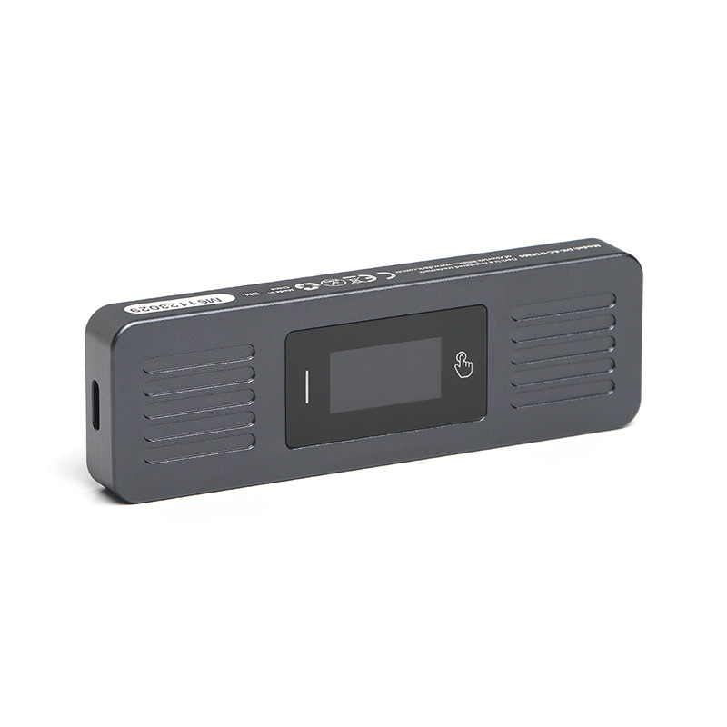 Dark DK-AC-DSEM6 USB 3.2 Gen2 Type C to NVMe NGFF M.2 SSD Led Dokunmatik Ekranlı Disk Kutusu