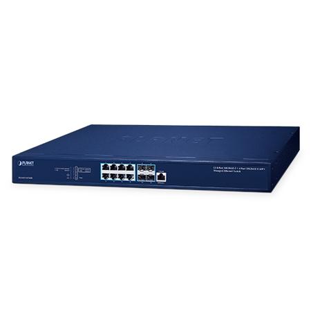 Planet PL-XGS-6311-8T4XR 8 Port 10 Gigabit 4 Port SFP+ Managed Yönetilebilir Ethernet Switch