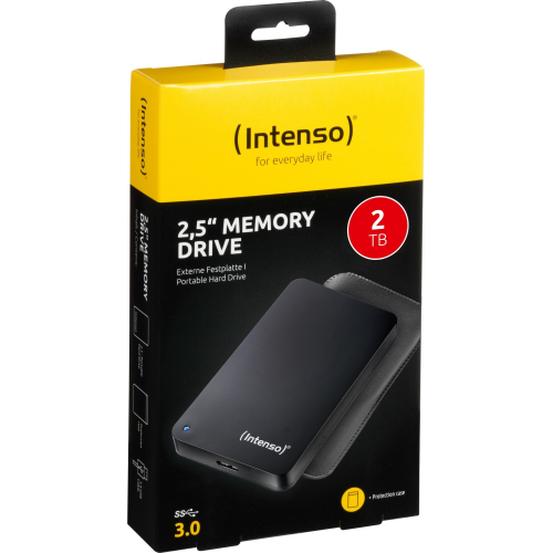 Intenso 6023580 2 TB 2.5 inch Usb 3.0 Siyah Harici SSD Harddisk