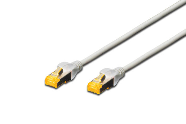 Digitus DK-1644-A-050 5 Mt CAT6A AWG26/7 LSZH S/FTP Gri Patch Cord Kablo