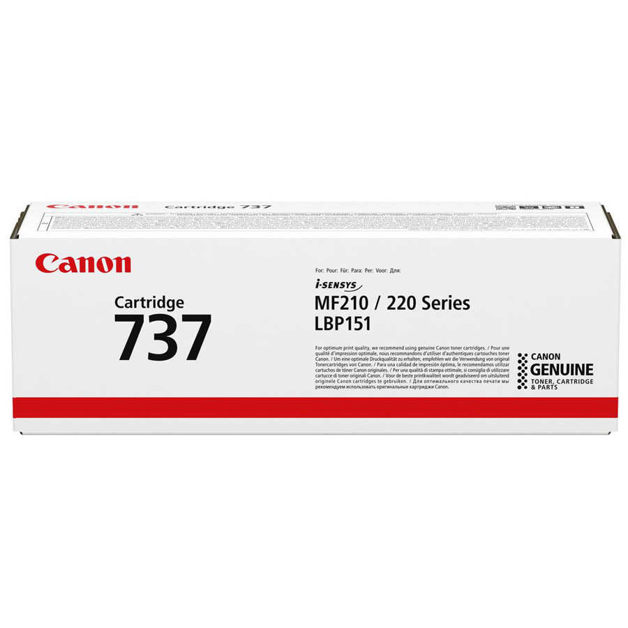 Canon 9435B002 CRG-737BK 2.100 Sayfalık Siyah Orijinal Lazer Toner