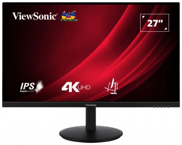 Viewsonic VG2708-4K 27 inch 3840xx2160 4ms 60Hz 4K HDMI DP Swivel WorkPro Monitör