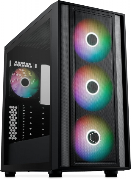 Cooler Master 2-MB600-KGNN-S00 PSU YOK 3x14cm RGB E-ATX Siyah Oyuncu Kasası