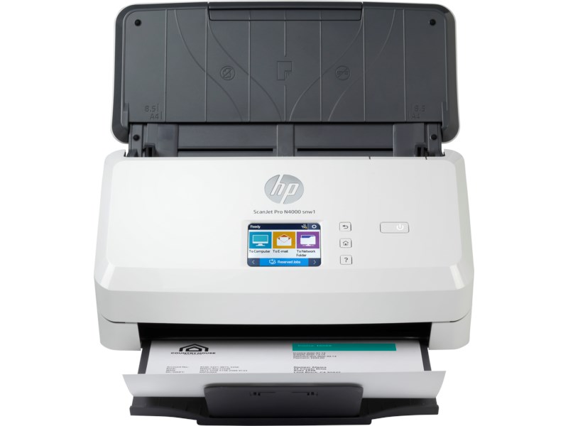 Hp 6FW08A Scanjet N4000 SNW1 USB Ethernet Wi-fi CMOS Beslemeli Doküman Tarayıcı
