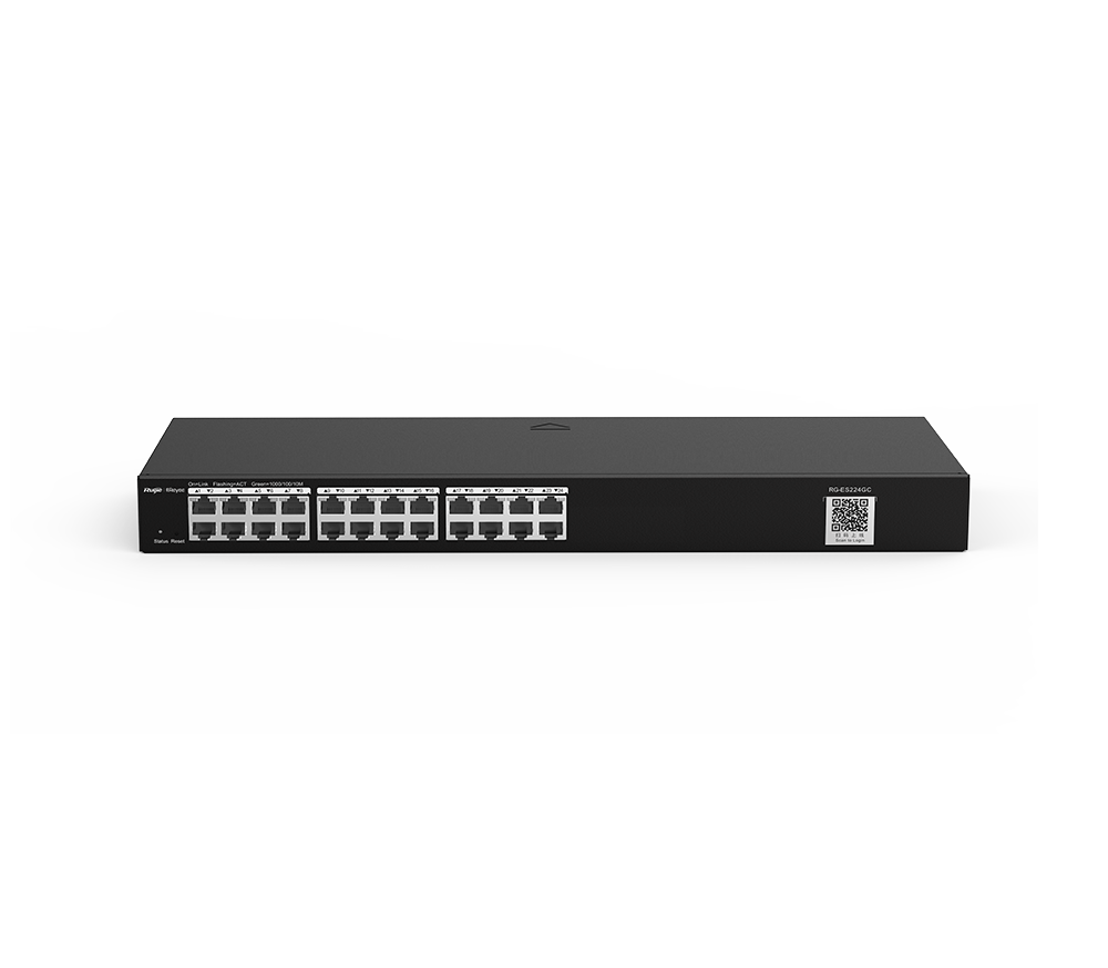 Ruijie RG-ES224GC 24 Port Gigabit Smart Steel Case Yönetilebir Ethernet Switch