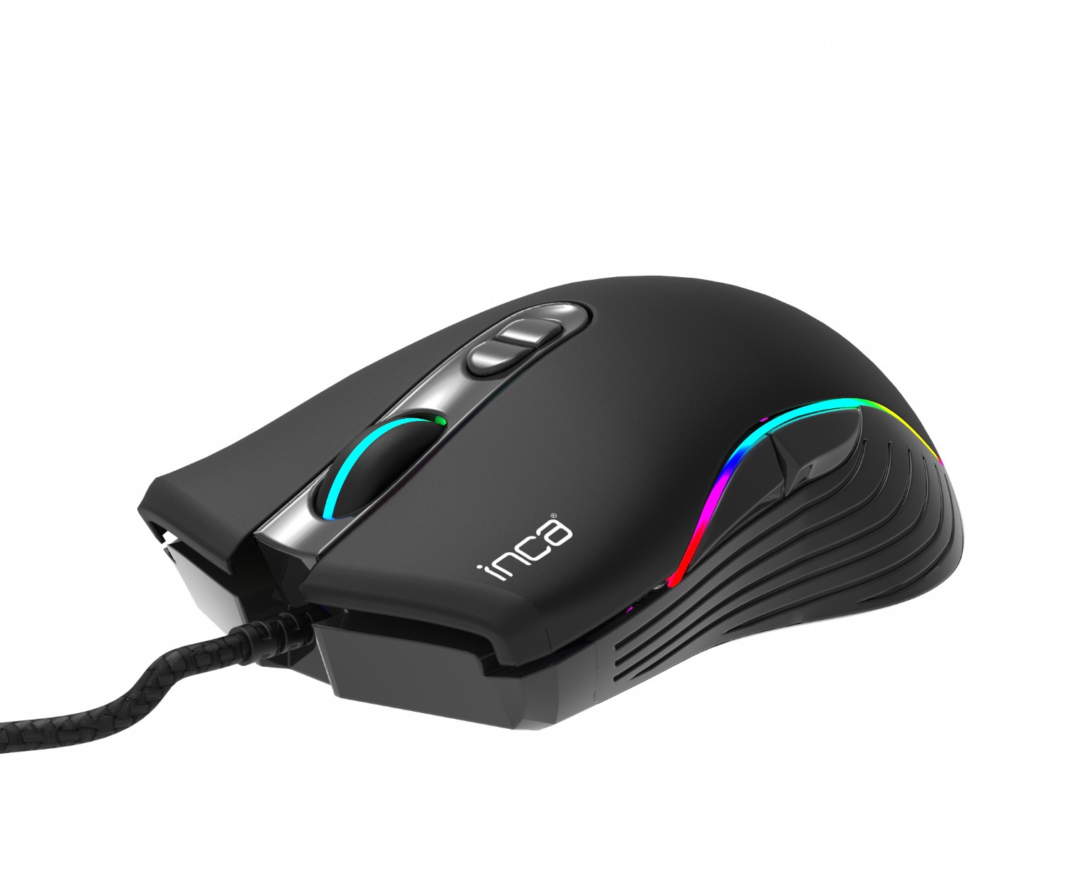 Inca IMG-GT15 USB 4800Dpi 7 Tuşlu RGB Macro Keys Professional Kablolu Oyuncu Mouse