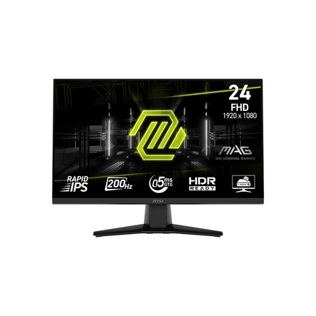 Msi MAG 242F 23.8 inch 1920x1080 0.5ms 200Hz HDMI DP FreeSync Premium Oyuncu Monitörü