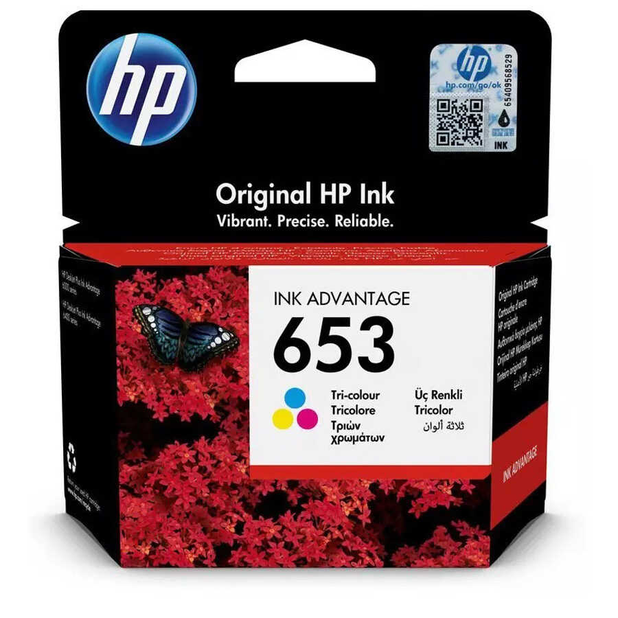Hp 3YM74AE 653 200 Sayfalık 3 Renkli Orijinal Inkjet Kartuş