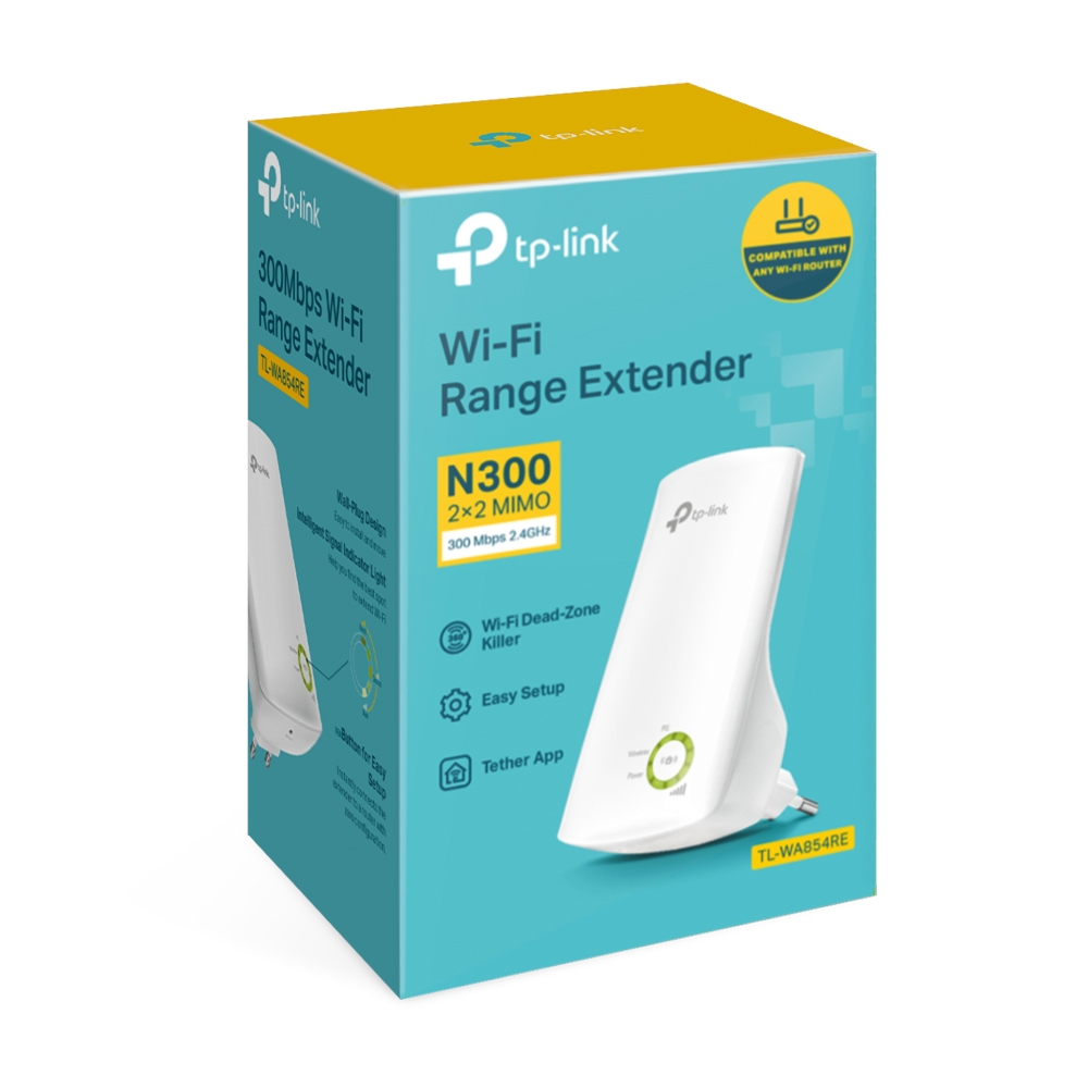 Tp-Link TL-WA854RE 300 Mbps 2.4 Ghz 1 Port Menzil Genişletici