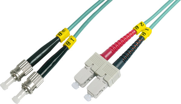 Beek BC-FO-5STSC-10/3 10 Mt ST-SC 50/125 Multimode Duplex OM3 LSZH Fiber Optik Patch Cord Kablo