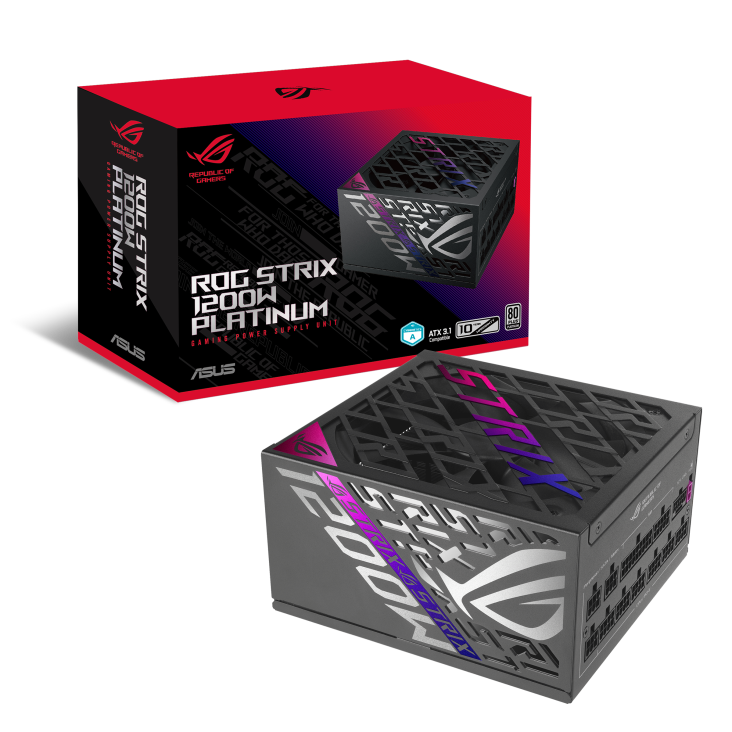 Asus ROG-STRIX-1200P 1200W 80 Plus Platinum 12cm ATX 3.1 Full Modüler ATX Power Suplly