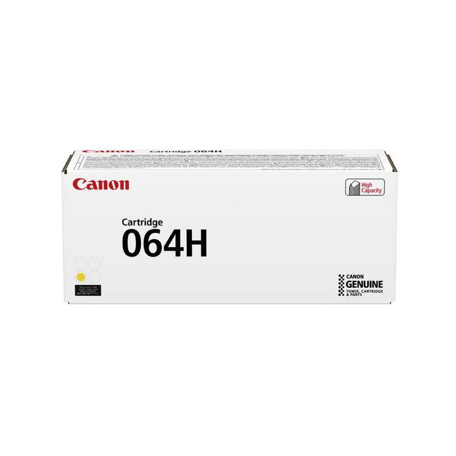 Canon 4932C001 CRG-064H Y Yüksek Kapasiteli Sarı Orijinal Lazer Toner