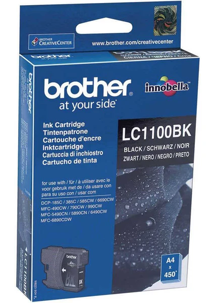 Brother LC-67BK 450 Sayfalık Orijinal Inkjet Siyah Kartuş