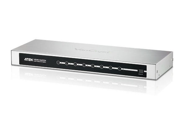 Aten VS0801H 15 Mt 8 Giriş 1 Çıkış HDMI 1080p Uzaktan Kumandalı HDMI Çoklayıcı Splitter