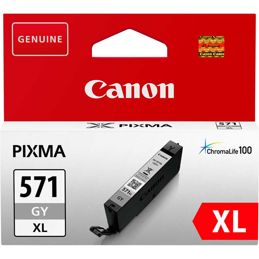 Canon 0335C001 CLI-571XL GY 11Ml Gri Orjinal Inkjet Kartuş