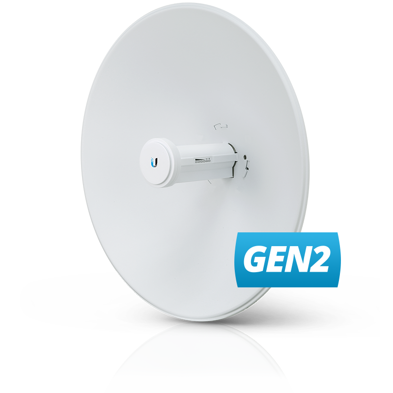 Ubiquiti PBE-5AC-GEN2 PowerBeam 1 Port Gigabit 450Mbps 25dBi 5Ghz 25Km Dış Mekan Access Point