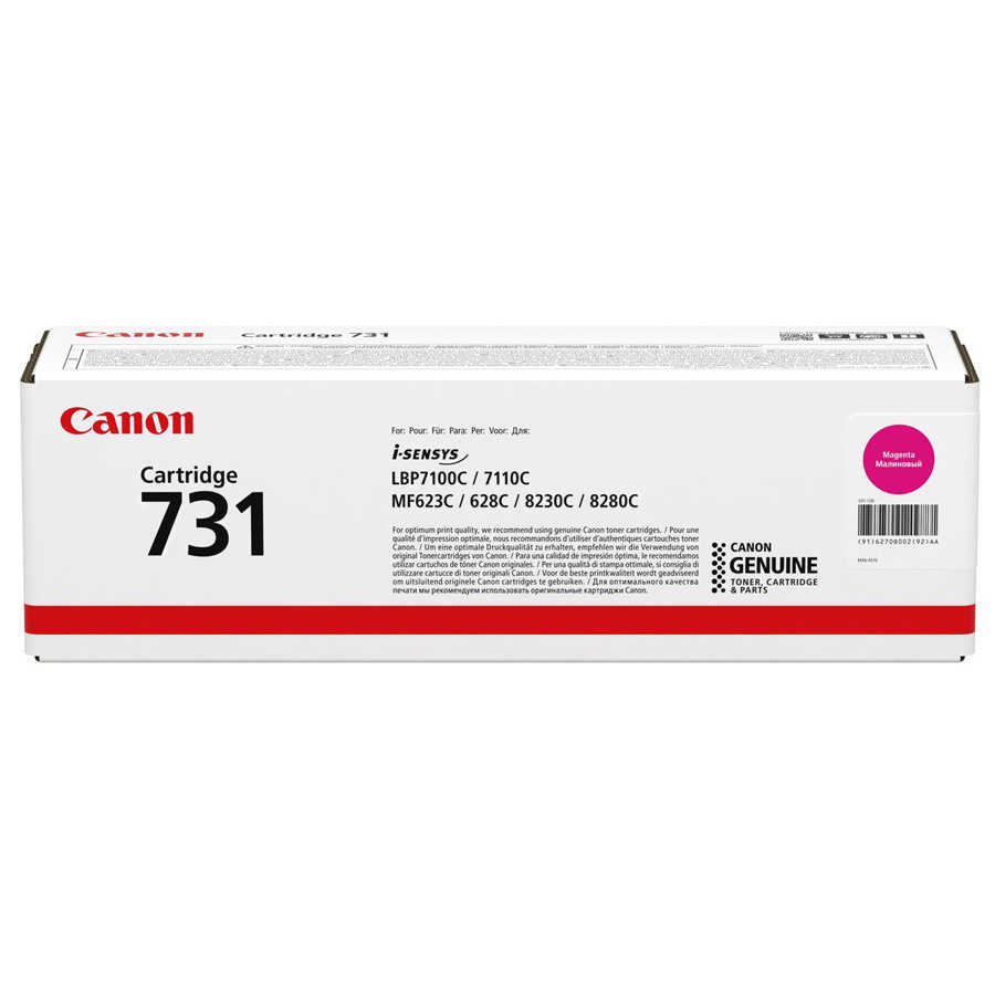 Canon 6270B002 CRG-731M 1.500 Sayfalık Kırmızı Orijinal Lazer Toner