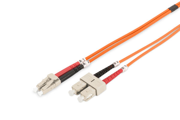 Digitus DK-2532-15 LC-SC 15 Mt 50/125 Multimode Fiber Optik Patch Kablo