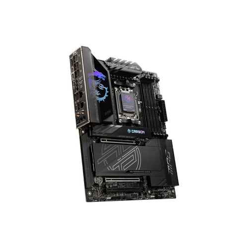 Msi MPG X870E CARBON WIFI Sc-AM5 X870 DDR5 8400Mhz 4xM.2 5Gbit 2.5Gbit LAN WiFi 7 ATX AMD Anakart