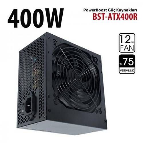Power Boost BST-ATX400R 400W 12cm Fanl Power Supply