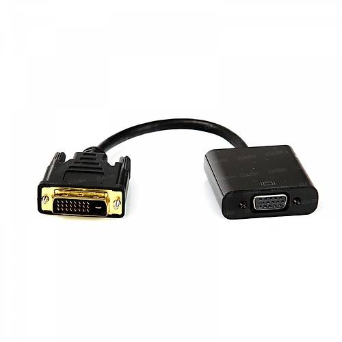 Dark DK-HD-ADVIDXVGA DVI-D 24+1 to VGA Erkek-Dii Aktif Dntrc Adaptr