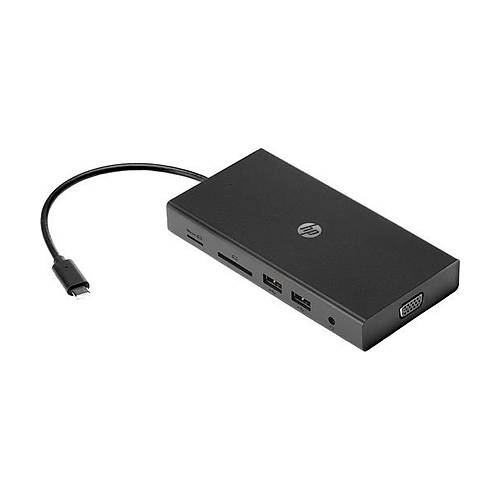 Hp 1C1Y5AA USB Type C to USB RJ45 SD Kart Multi Port Hub