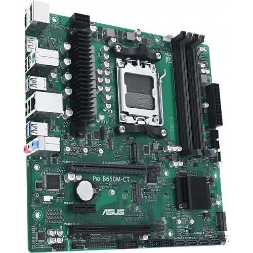 Asus PRO B650M-CT-CSM Sc-Am5 B650 DDR5 6400Mhz 2xM2 mATX INTEL Anakart