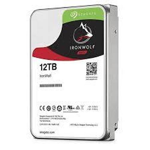 Seagate ST12000VN0008 12 TB 7200Rpm SATA 256Mb Ironwolf Nas Harddisk