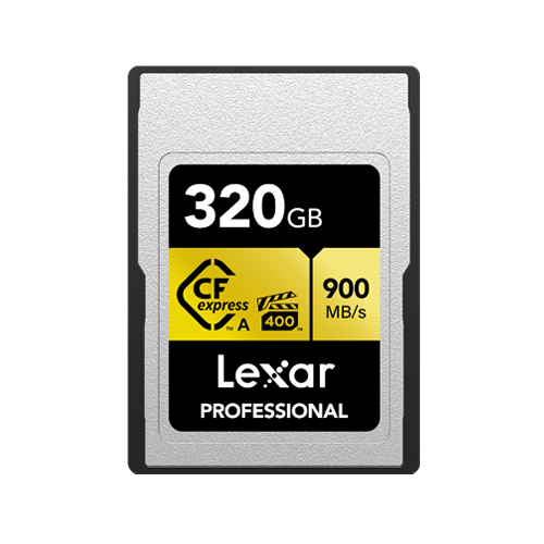 Lexar LCAGOLD320G-RNENG 320 GB 900-800Mb/s CF Express Type A Compact Flash Kart