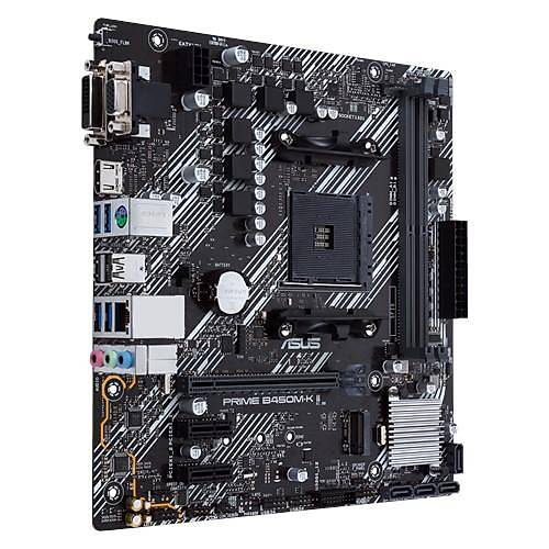 Asus PRIME B450M-K II Sc-AM4 B450 DDR4 4400(OC) M2 mATX Amd Anakart
